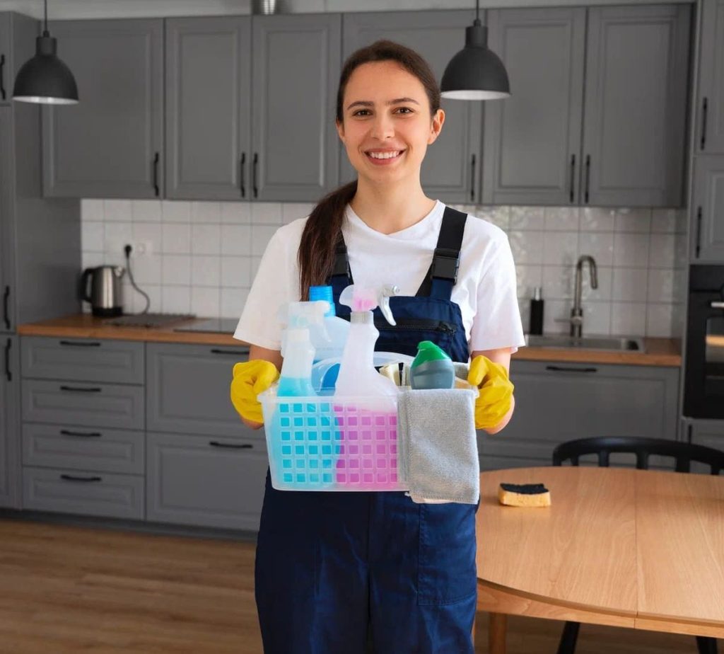 Professional Austin cleaners with eco-friendly supplies: organic disinfectant, pet-safe & baby-safe cleaning products for homes, apartments, and kitchens.