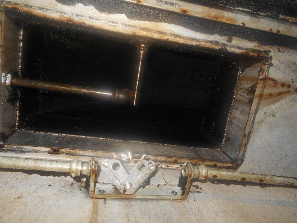 Dirty air ductwork before professional cleaning service showing accumulated dust and debris in Denver HVAC system